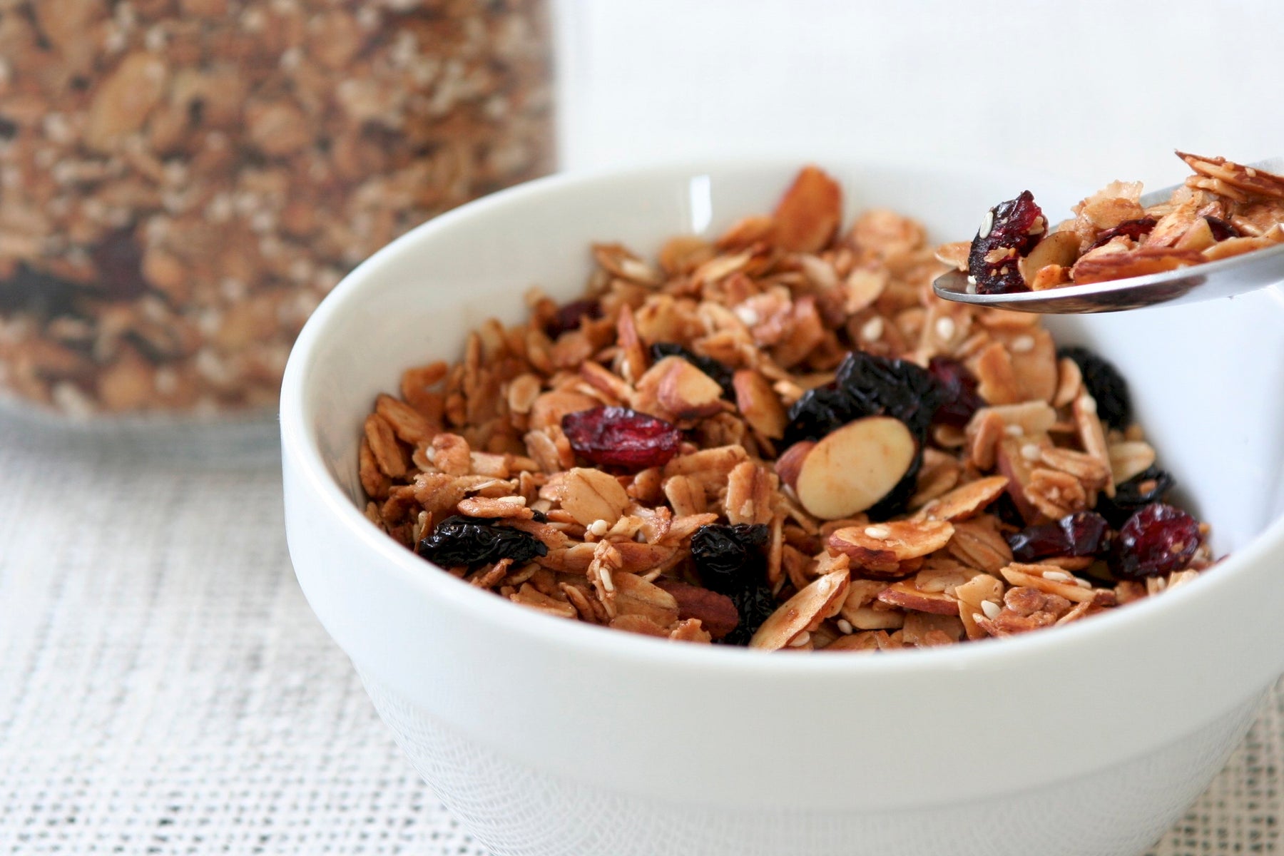 Cherry Almond Granola