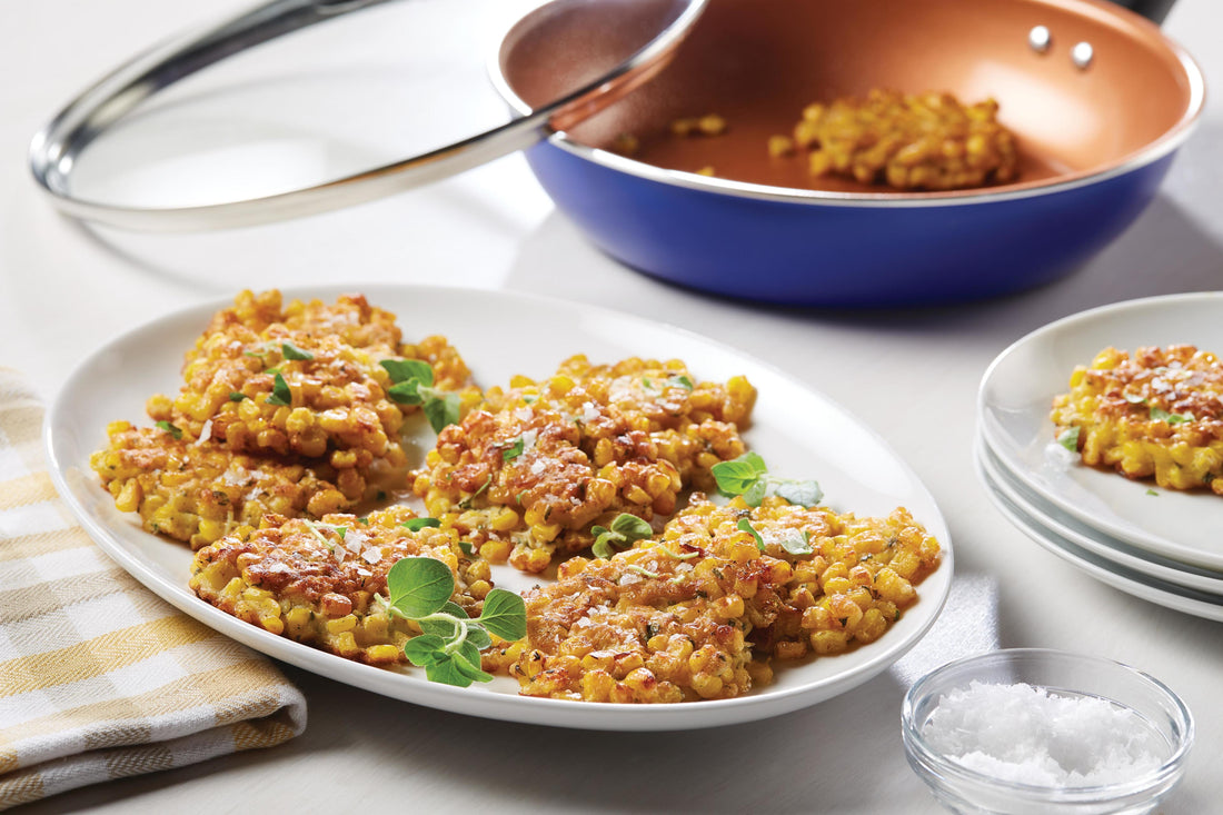 Sweet Corn and Fresh Oregano Fritters