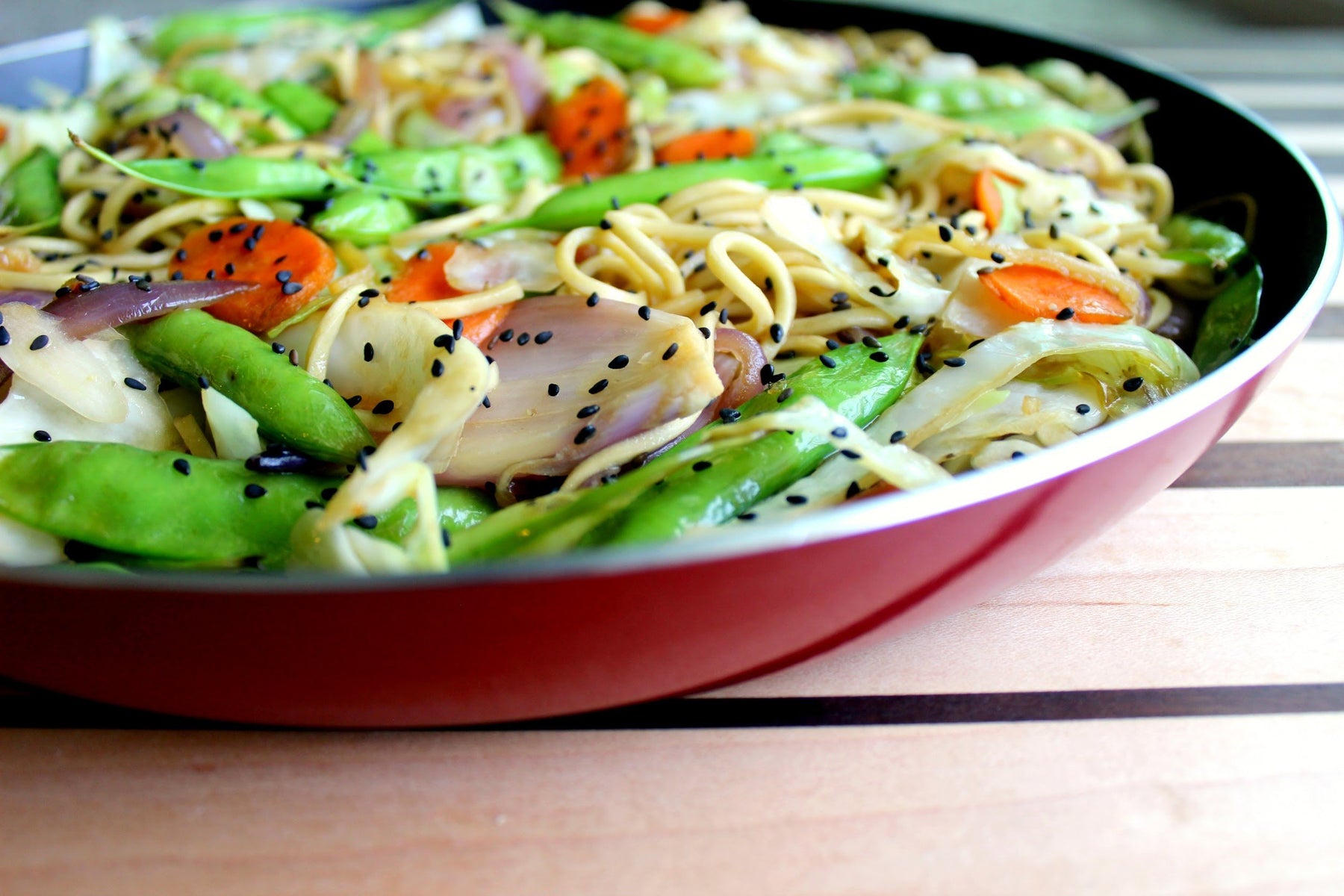 Sesame Ginger Vegetable Stir Fry