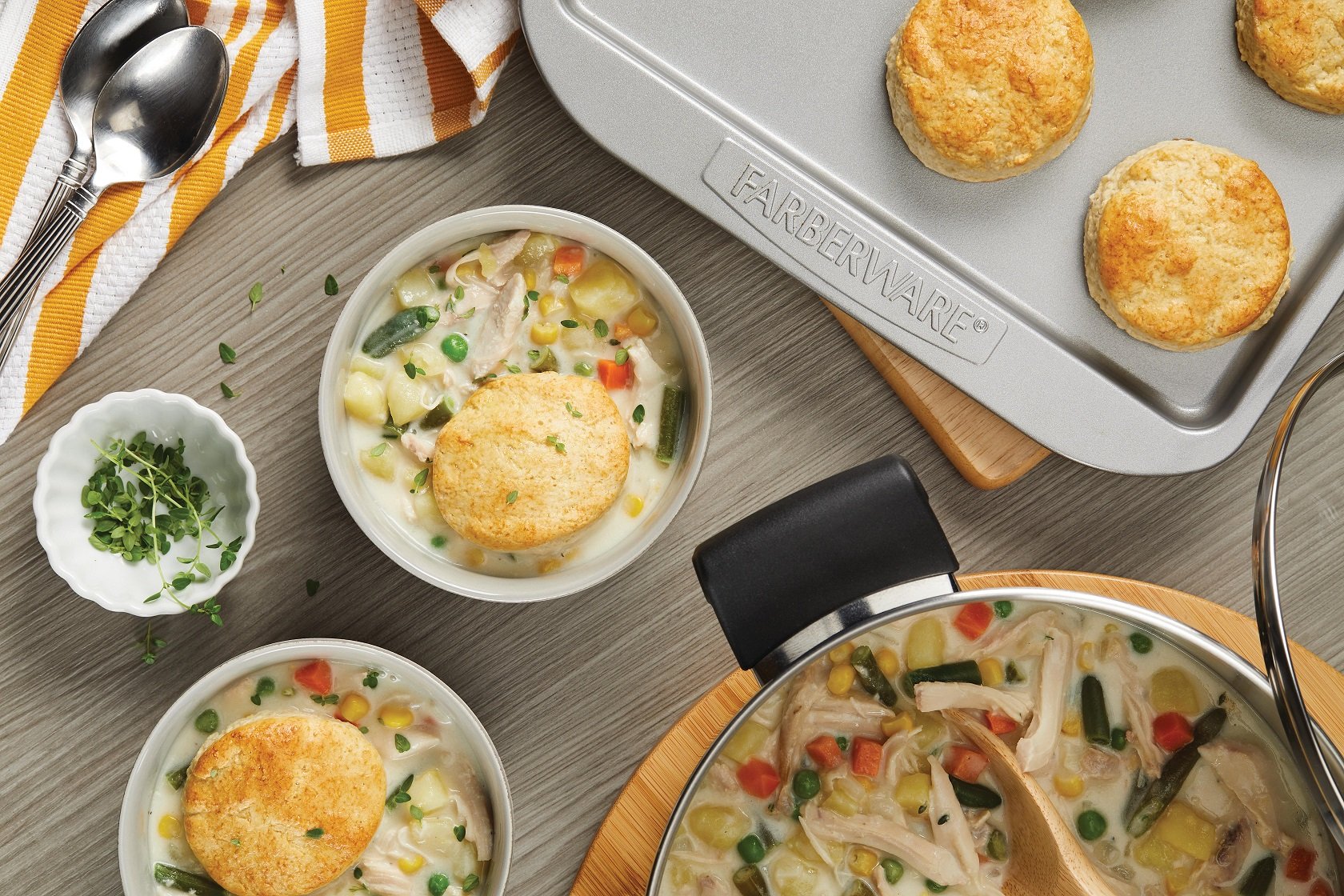 Chicken Pot Pie Soup - Farberware Cookware