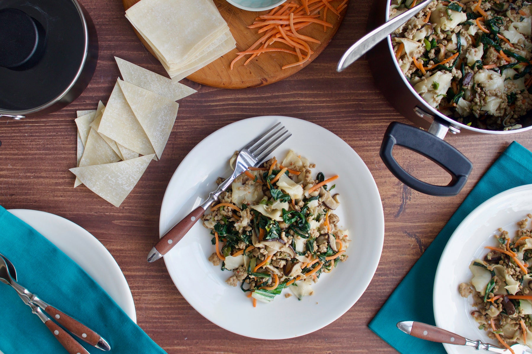 Inside-Out Pork Dumplings