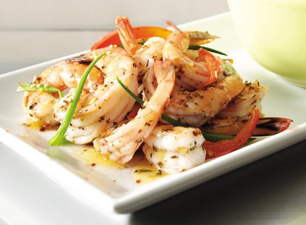 Peppered Garlic Shrimp