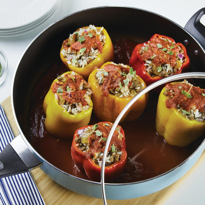 Beef and Sausage Stuffed Peppers