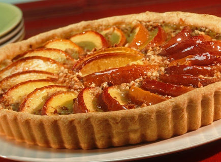 Peach Cream Tart