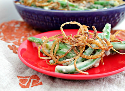 Spiced Green Bean Casserole