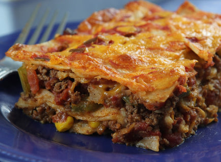 Tex-Mex Beef and Tortilla Casserole