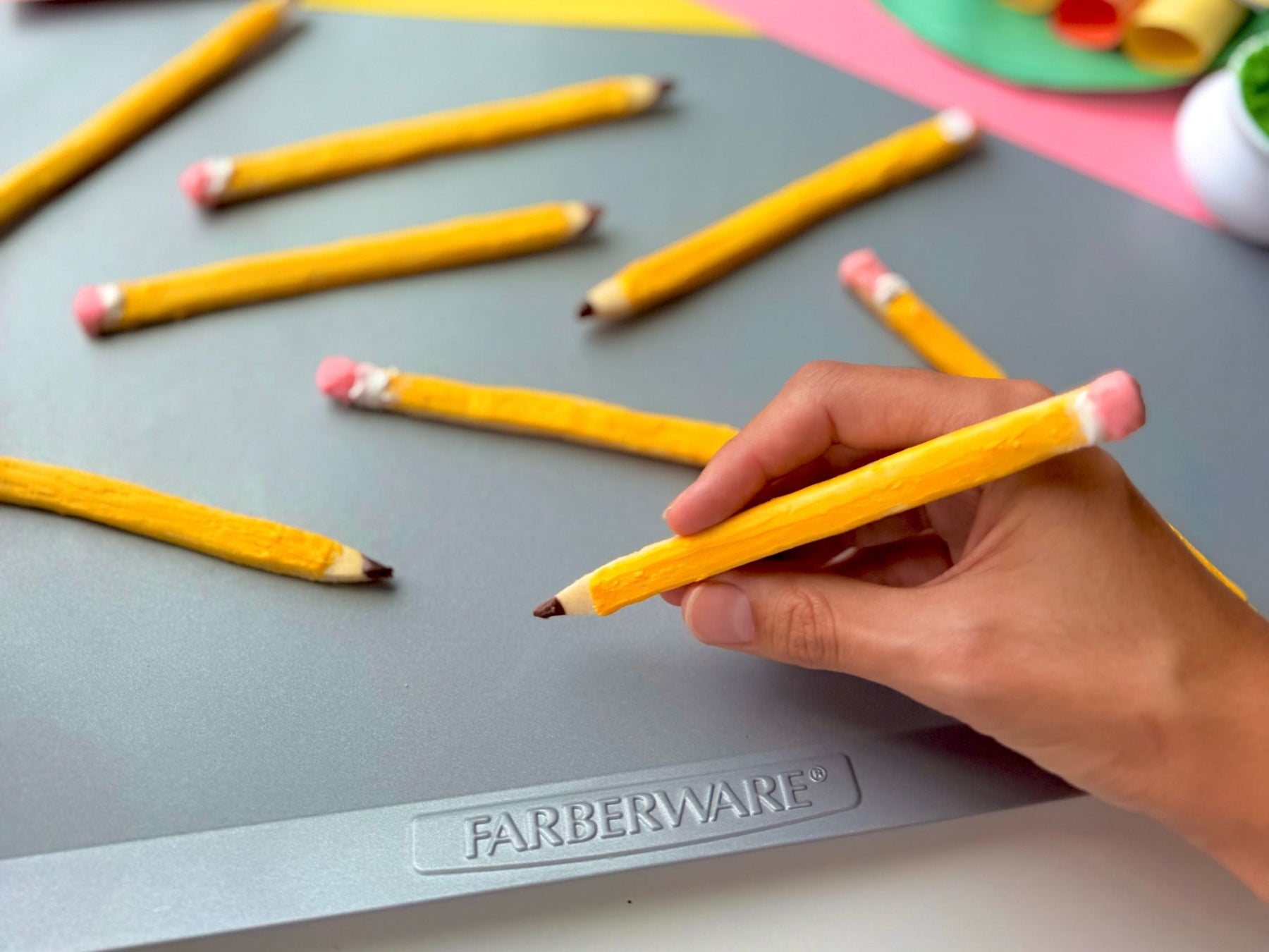 Back to School Pencil Cookies