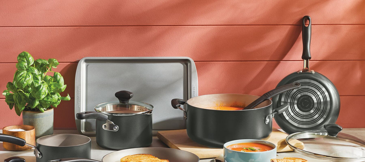18 Piece Cookware Set Pots & Pans Kitchen Non Stick Cooking Pot