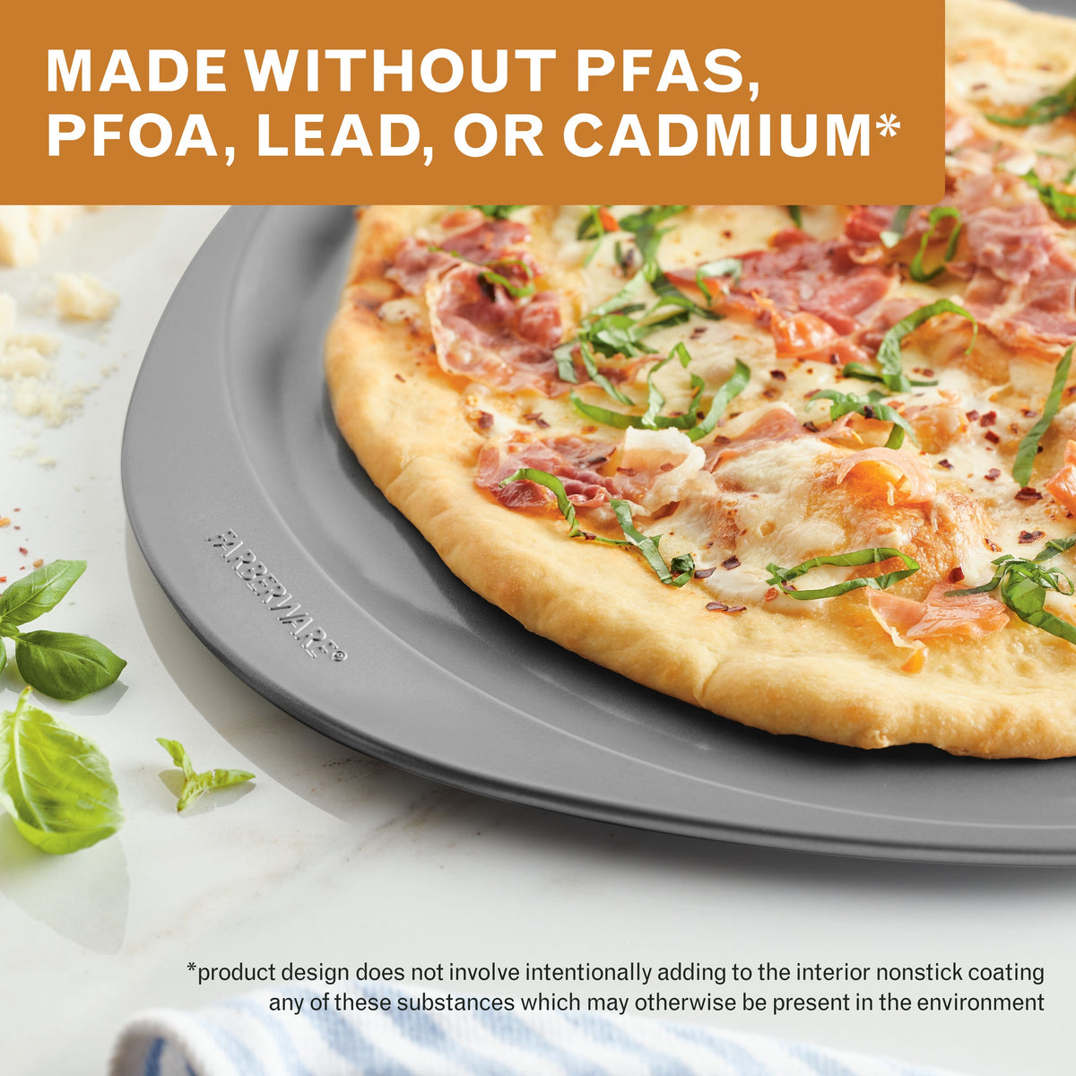 2-Piece Perforated Pizza Pan and Baking Sheet Set