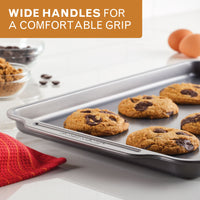 2-Piece Perforated Pizza Pan and Baking Sheet Set