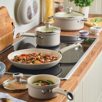 12-Piece Ceramic Plus Induction Cookware Set