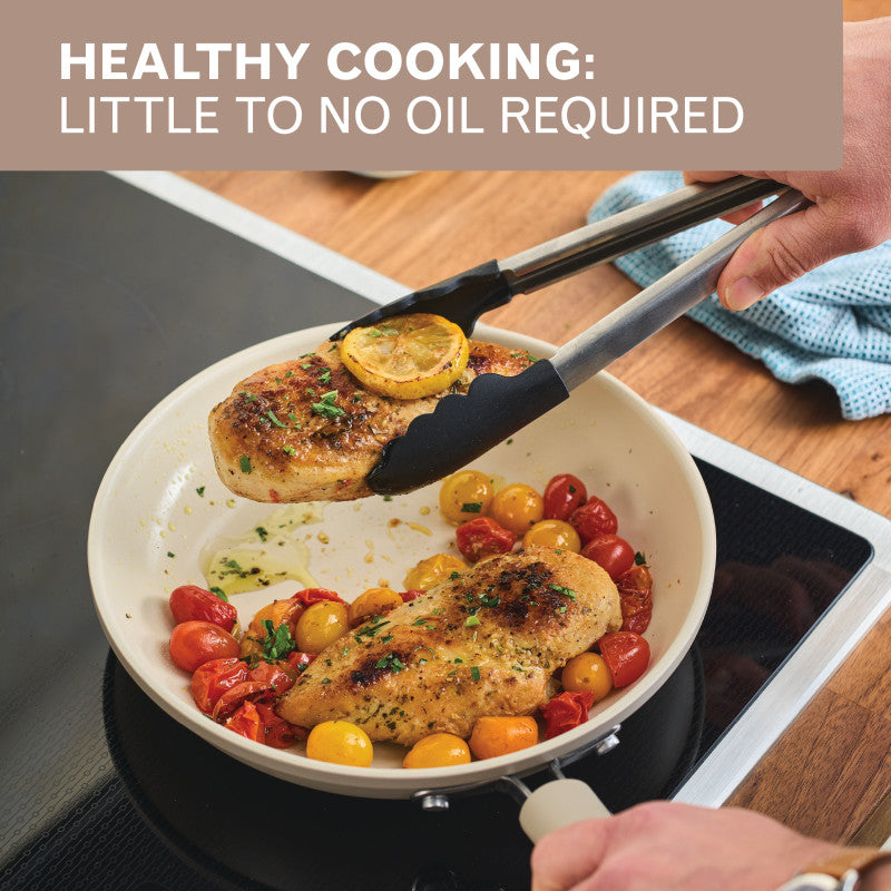 12-Piece Ceramic Plus Induction Cookware Set