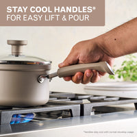 12-Piece Ceramic Plus Induction Cookware Set