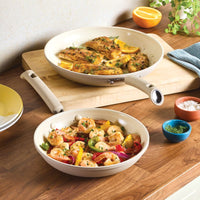 2-Piece Ceramic Induction Frying Pan Set
