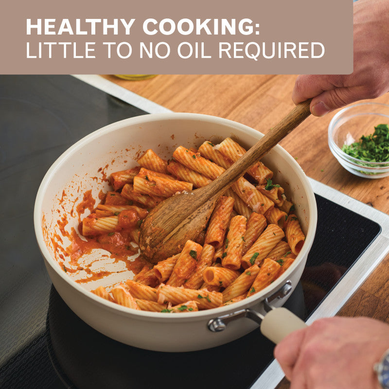 3.5-Quart Ceramic Induction Chef's Pan