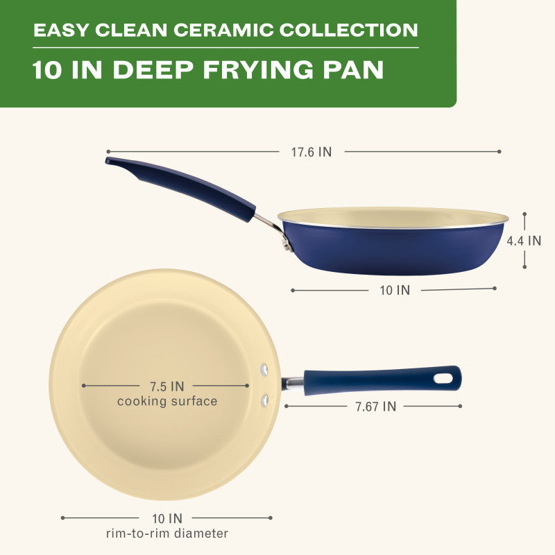 10-Inch Ceramic Nonstick Frying Pan - 