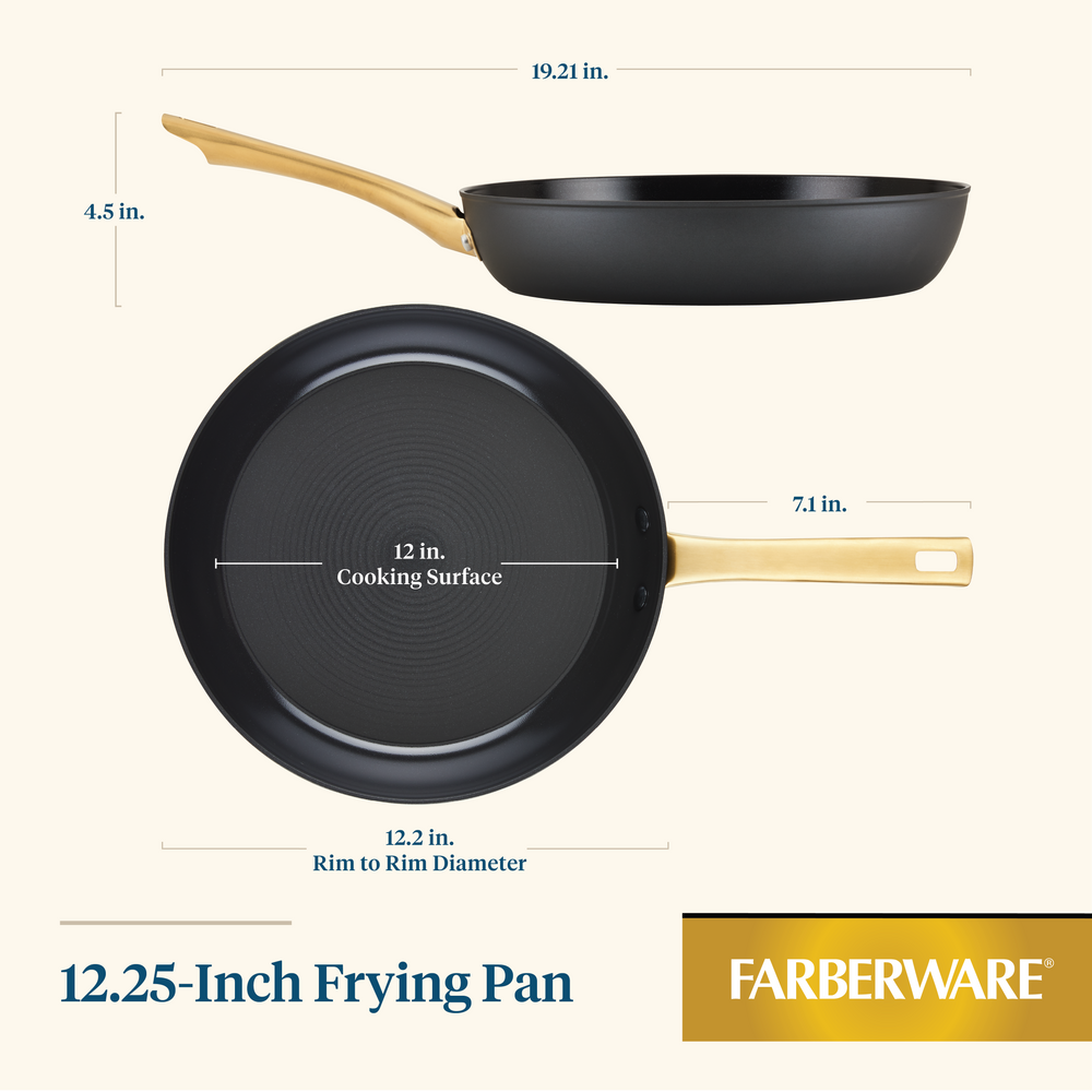 12.25-Inch Ceramic Nonstick Frying Pan - 24995128574004