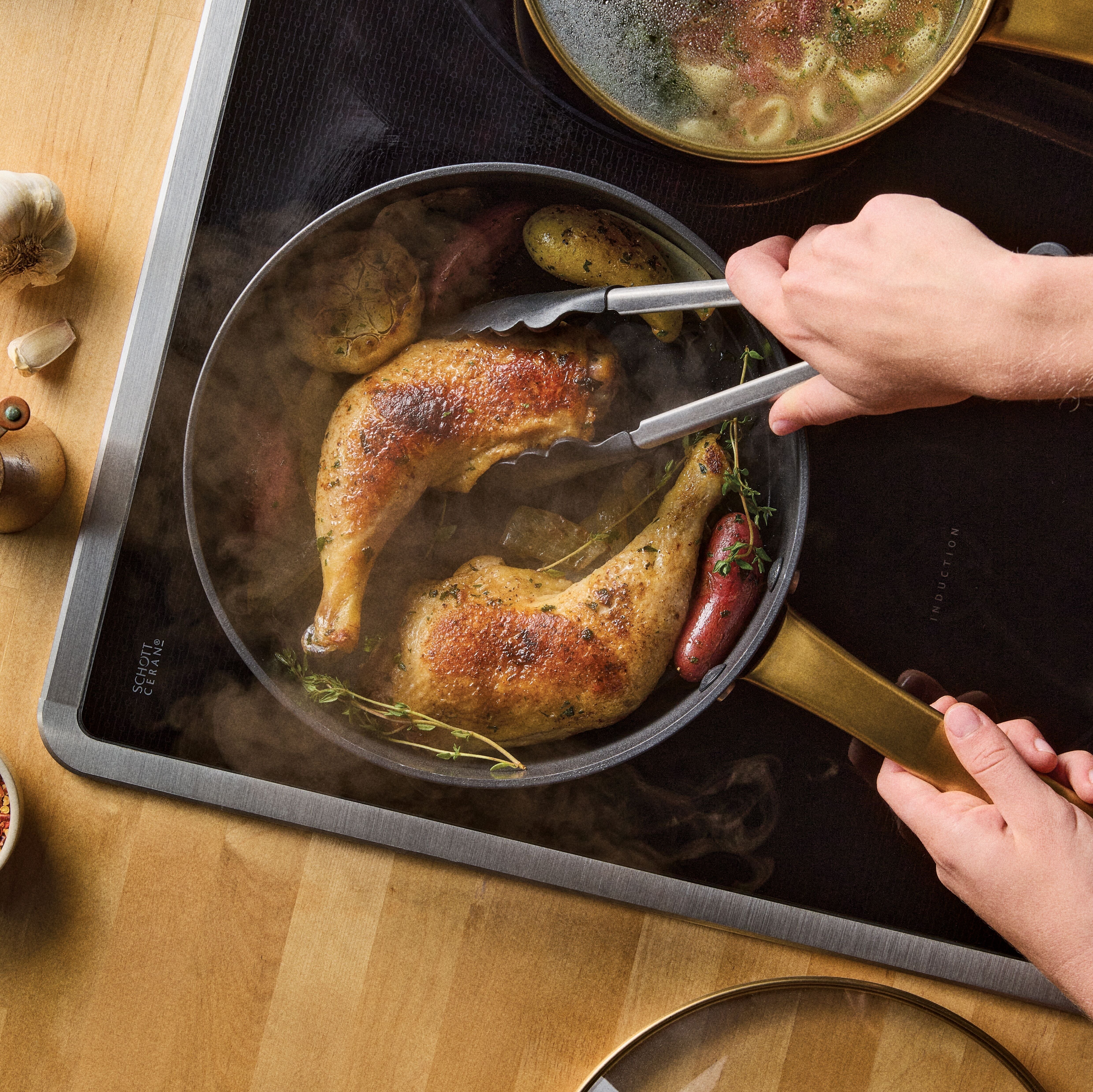 Forged Induction 3-Quart Saute Pan - 