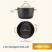 6-Quart Ceramic Nonstick Stockpot with Lid - Thumbnail - 24995116580916