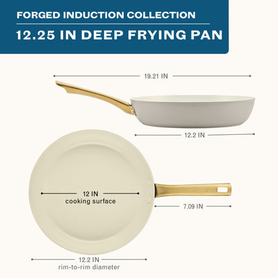 Forged Induction Ceramic 12.25-Inch Frying Pan