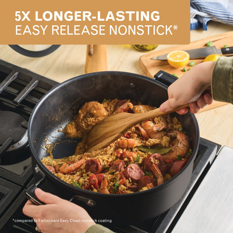 8-Quart Nonstick Family Pan with Lid