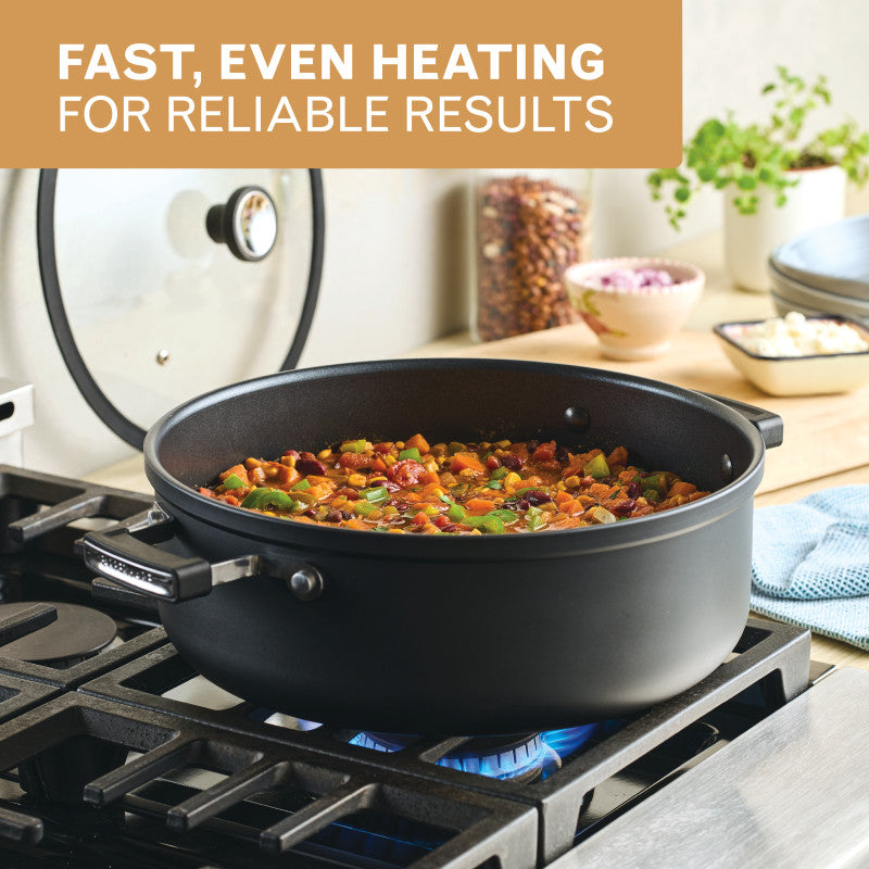 8-Quart Nonstick Family Pan with Lid
