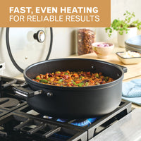 8-Quart Nonstick Family Pan with Lid