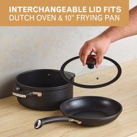 12-Piece Nonstick Cookware Set