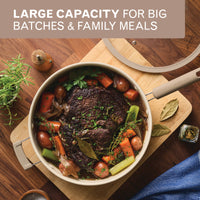6-Quart Ceramic Nonstick Jumbo Cooker