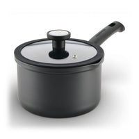 3-Quart Nonstick Straining Saucepan with Lid