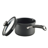3-Quart Nonstick Straining Saucepan with Lid