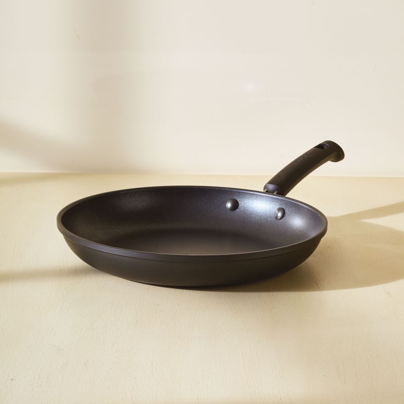 12.25-Inch Nonstick Frying Pan - Black