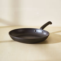12.25-Inch Nonstick Frying Pan - Black
