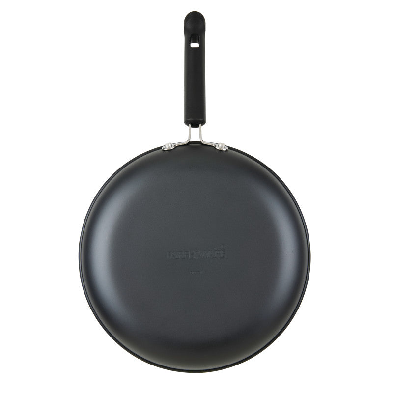 12.25-Inch Nonstick Frying Pan - Black