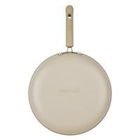 12.25-Inch Ceramic Nonstick Frying Pan - Taupe