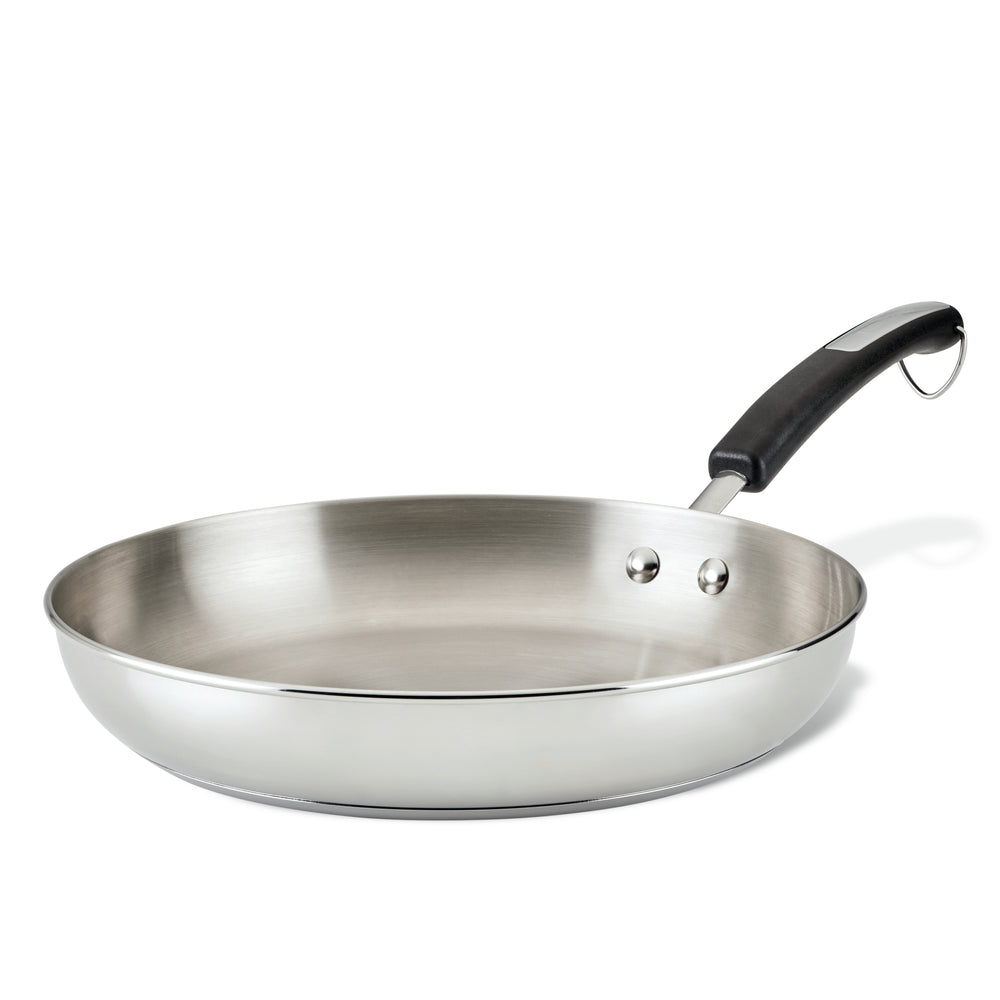 12.25-Inch Stainless Steel Frying Pan - 24573544464436