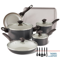 15-Piece Nonstick Cookware Set