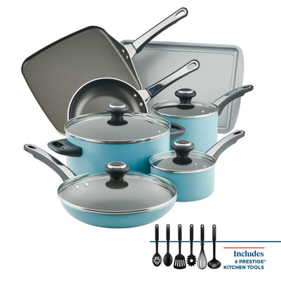 17-Piece Nonstick Cookware Set