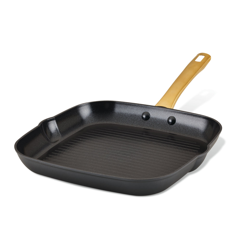 11-Inch Ceramic Nonstick Square Grill Pan - 24734588698676