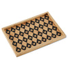Introducing our Serving Tray from the Disney Home Monochrome collection, adorned with a sleek black diamond and club pattern. This elegant bamboo piece adds a touch of classic charm to any gathering.