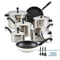Classic Series Stainless Steel 15-Piece Cookware Set