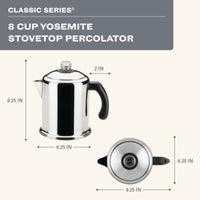 Yosemite Percolator Coffee Maker
