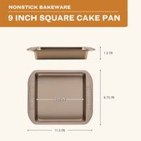 9-Inch Square Cake Pan