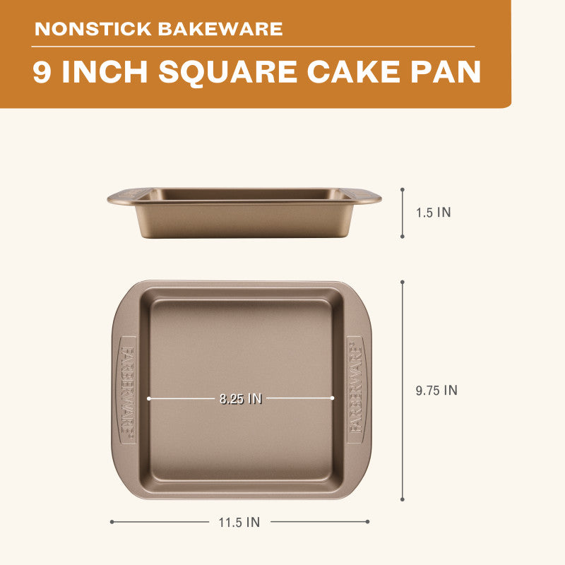 9-Inch Square Cake Pan