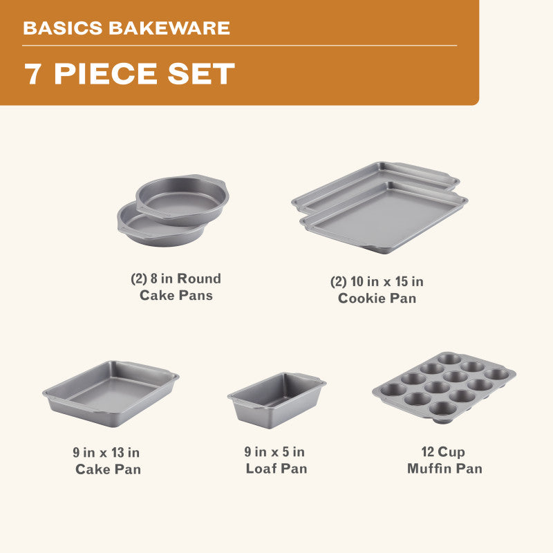 7-Piece Nonstick Bakeware Set