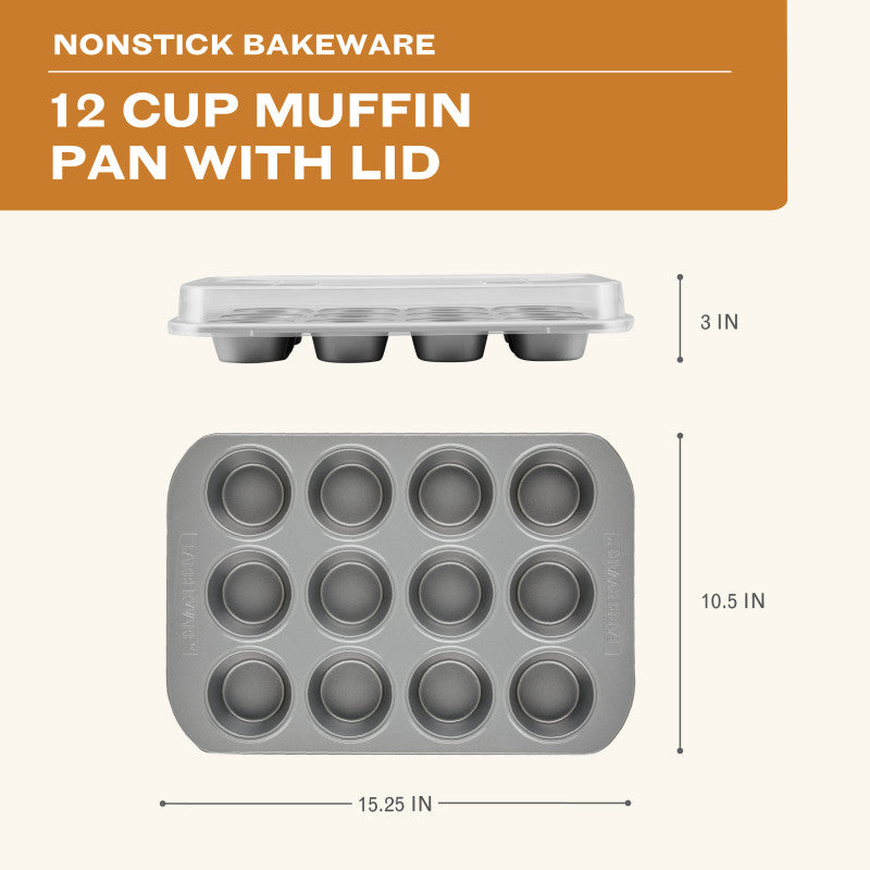 Bakeware 12-Cup Muffin Pan
