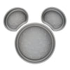 3-Piece Nonstick Mickey Head Cake Pan Set