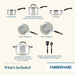 10-Piece Stainless Steel Cookware Set - Thumbnail - 24971141906484