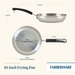 10-Inch Stainless Steel Frying Pan - Thumbnail - 24971098292276