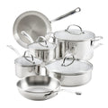 Stainless Steel 10-Piece Cookware Set